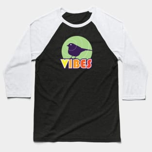 Sparrow Bird Vibes for Birdwatchers/Birdlovers - Green Baseball T-Shirt